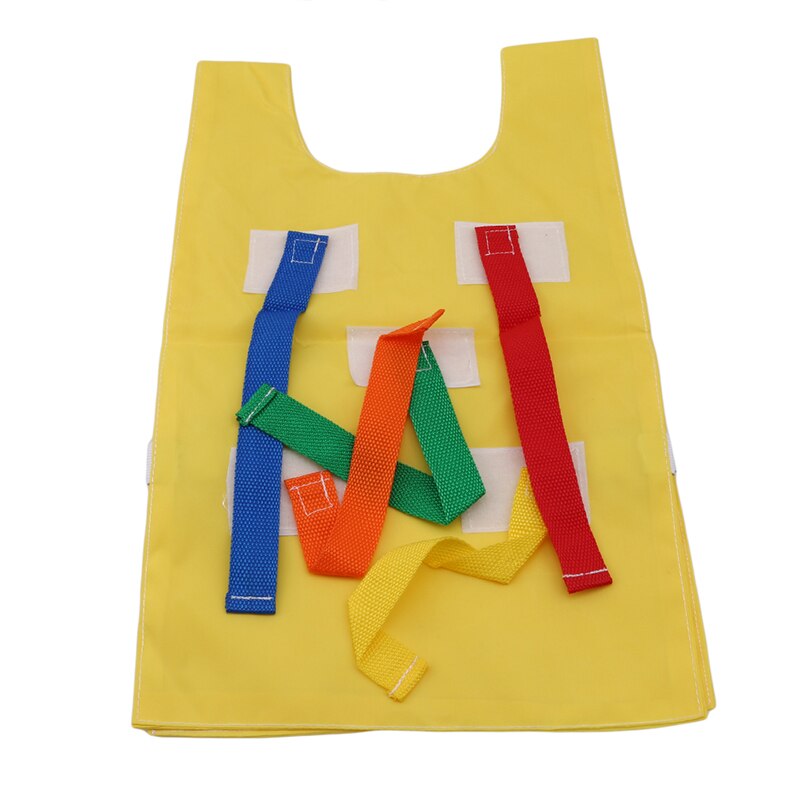 Baby Kinder Erwachsene Schule Fangen Tails Spiele Kindergarten Outdoor-Sport-Spiel Spielzeug Pädagogisches Outdoor Spielzeug Sport Weste: yellow