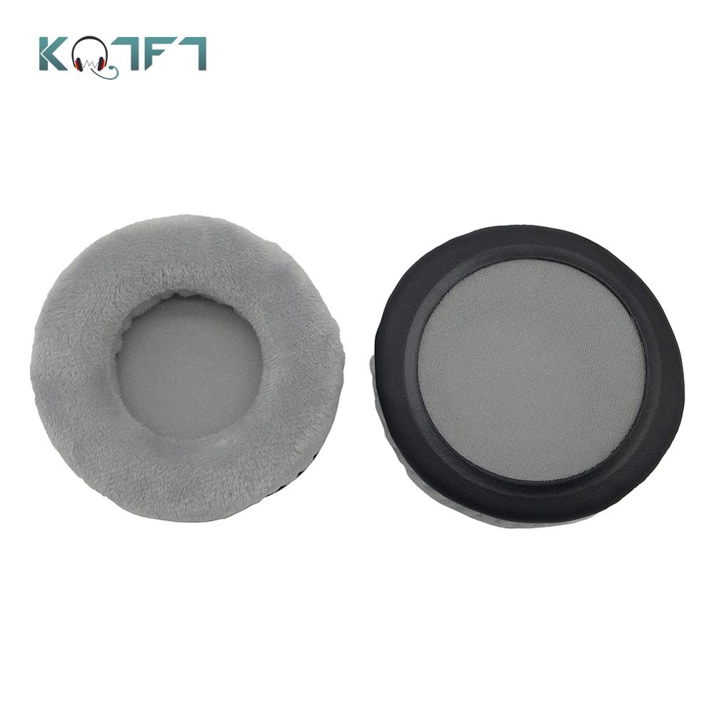 KQTFT 1 Pair of Velvet Replacement Ear Pads for MSI DS502 DS-502 DS 502 Headset EarPads Earmuff Cover Cushion Cups: Grey