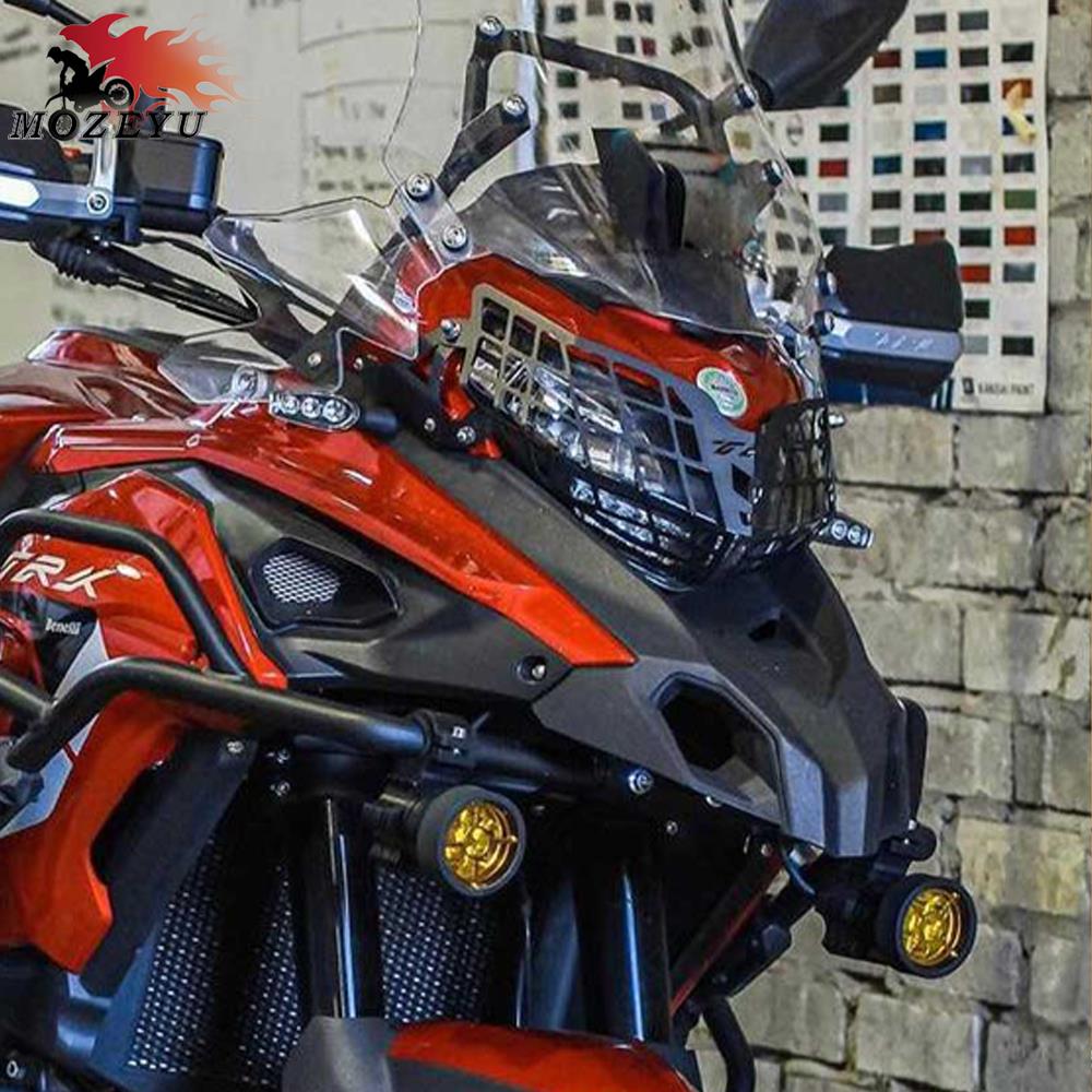 Motorrad TRK502X Scheinwerfer Scheinwerfer Gitter Schild Schutz Schutz Für Benelli TRK 502X 502 TRK502 2022-23