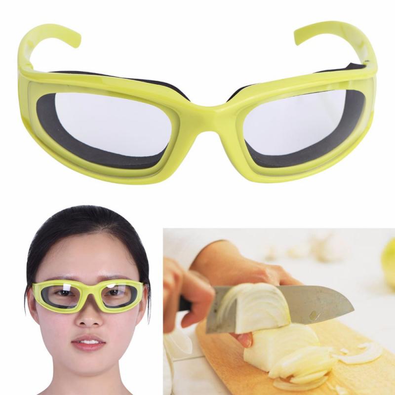 1pc Practical Kitchen Onion Cutting Goggle Glasses Cooking BBQ Chopping Tear Free Protector Kitchen Gadget Goggle Kitchen Toos