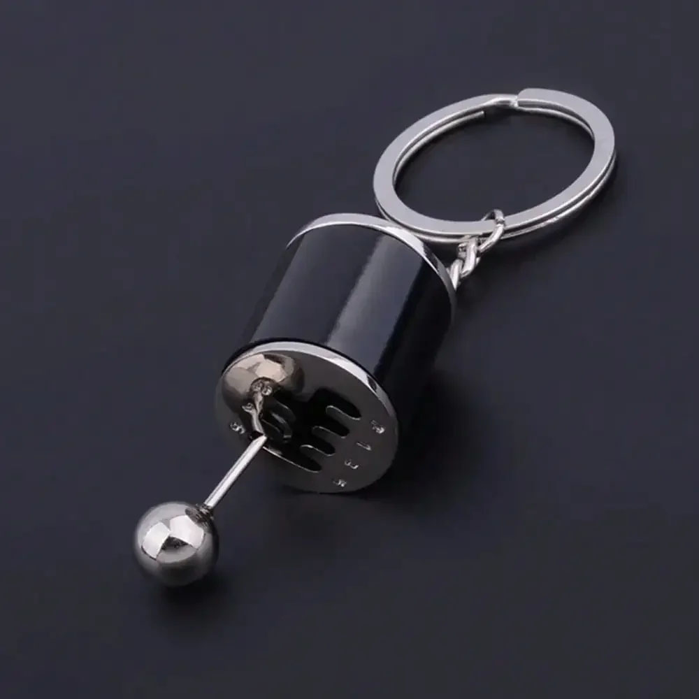 Mini turbo turbo nyckelring bilstyling nyckelring växellåda hänge nyckelring pinne knoppar nyckelring växellåda metallnyckelring: Default Title