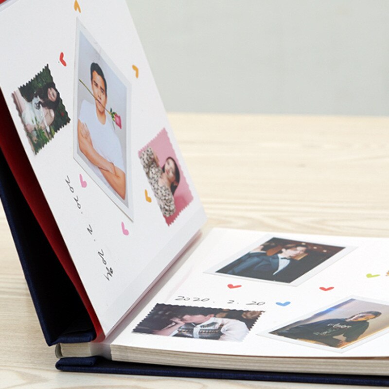 Linnen 16 Inch Diy Fotoalbum Liefhebbers Bruiloft Foto 'S Baby Foto Ablum Bruiloft Foto Album Scrapbooking album