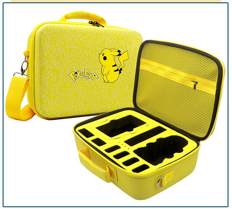 Draagbare Dji Mavic Mini 2 Opbergtas Drone Handtas Outdoor Carry Box Case Voor Dji Mini 2 Drone Accessoires: yellow