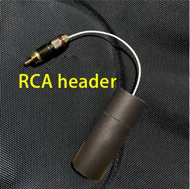 Hifi Audio Kabel Ground Loop Noise Isolator Gnd Zwart Gat Elimineren Statische Elektriciteit Power Purifier Elektronische: RCA paper tube / 24awg silver