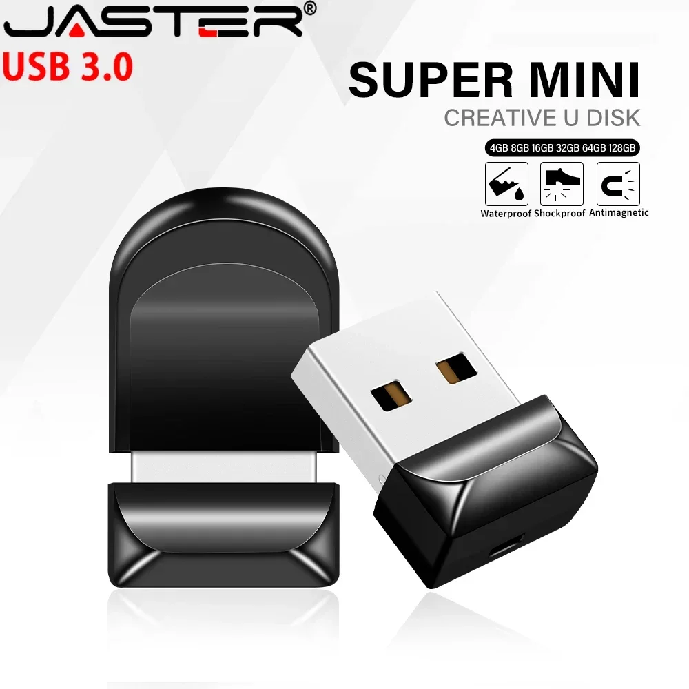 Unidad flash USB 3,0 128GB 4GB Pendrive Mini Memory stick Negro Rojo Blanco USB stick 8GB 16GB 32GB Disco U de alta velocidad Capacidad real