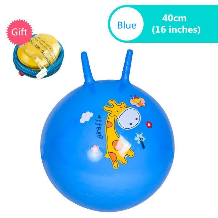 45cm Thickened Inflatable Bouncing balls Claw the Ball Educational Outdoor Sports Toys for Kindergarten Children Kids Jump Games: Red