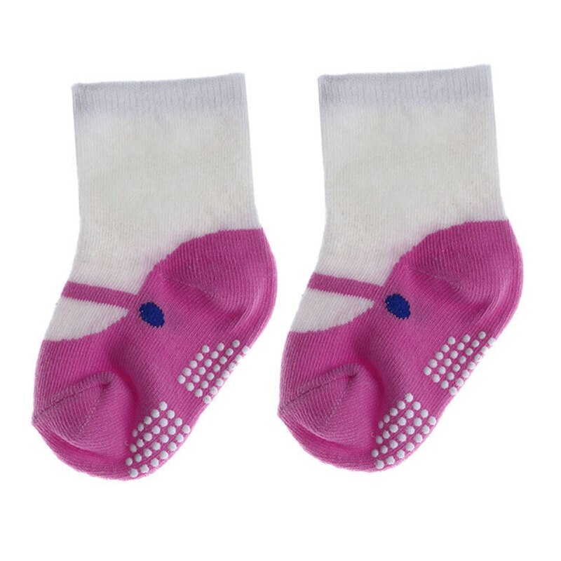 Chaussettes antidérapantes en coton pour bébés filles, accessoires de danse pour enfants, de Ballet, pour -né,: RH