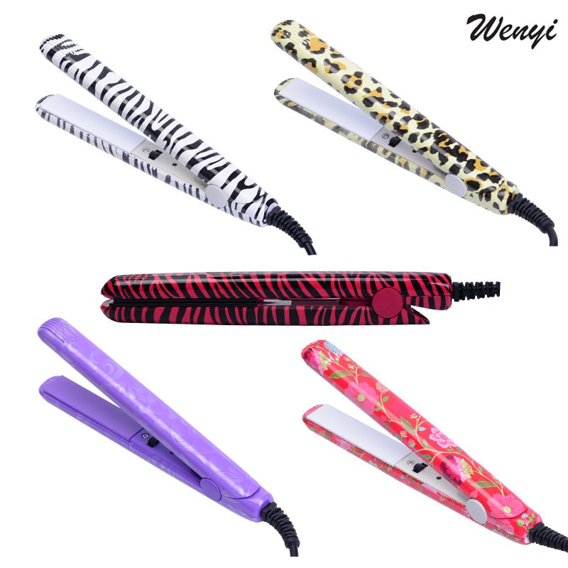 Mini plancha de pelo electrónica de cerámica, plancha Chapinha, planchas onduladas, herramientas de estilismo, 220V