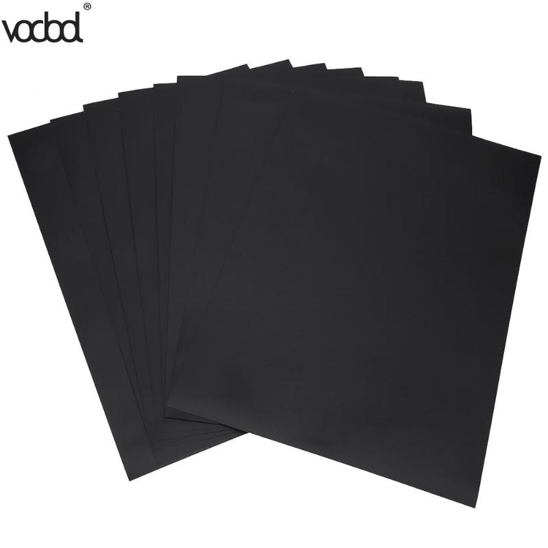 8Pcs 30x20cm Removable Blackboard Stickers Wall Decals Home Office Decorative Black Board Chalkboard Sticker Schook Supplies