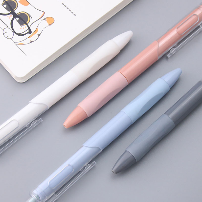 5 pcs gel pen ins smooth press quick-drying 0.5mm black pen ballpoint pens school supplies stationery