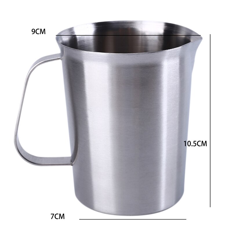 Thick Stainless Steel Measuring Cup With Scale 2000ml 1000ml 500ml Kitchen Baking Tea Large Capacity Measuring Cup