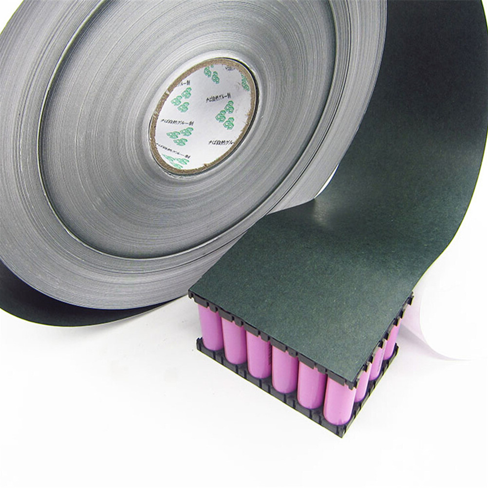 1m 120mm 0.2mm tykkelse 18650 batteriisolering pakningspapir li-ion celleisolerende patch pads