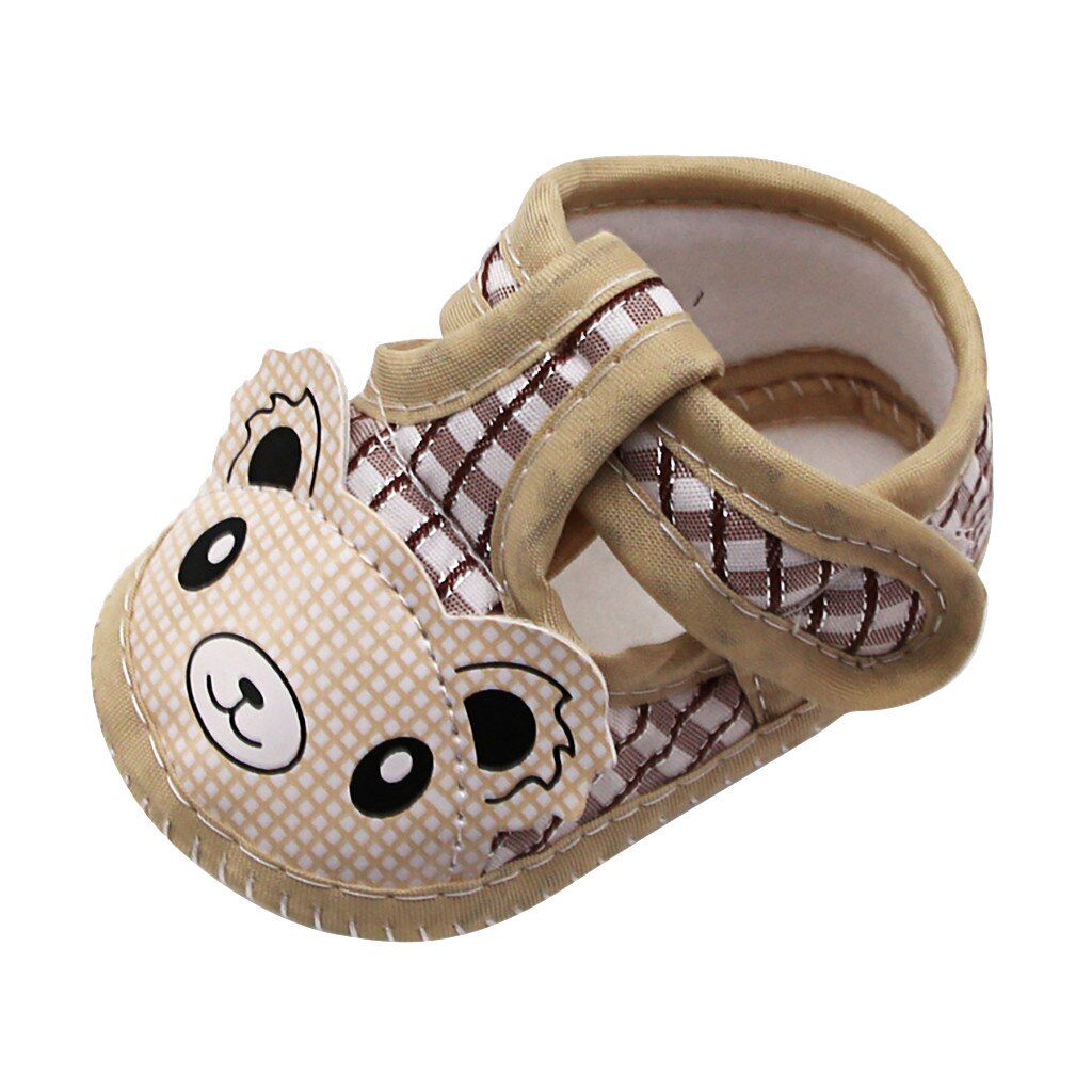 Babyschoenen Schoenen Voor Pasgeboren Baby Meisjes Cartoon Kleine Beer Prewalker Zachte Zool Enkele Schoenen Sneakers Детская Обувь Zapatos: A / 13