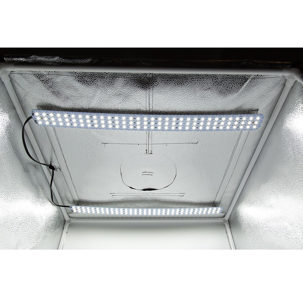 CY 1pcs/ 2pcs /4pcs magnet LED Light Boards with 1pcs /2pcs /4pcs Dimmable Power Adapter,96 LEDs each Boards for LED softbox