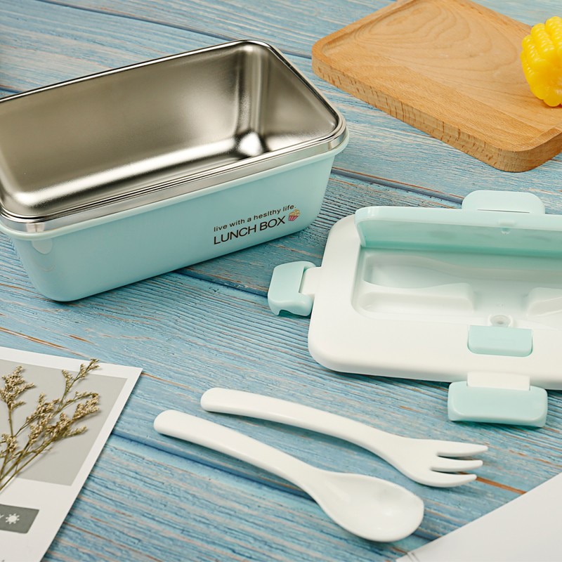 Cute Cartoon 316 Stainless Steel Compartment Lunch Box