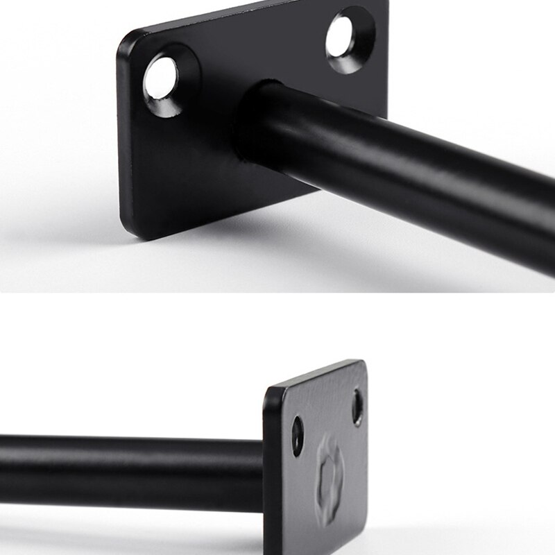 4Pcs Floating Shelf Brackets Invisible Solid Steel Blind Shelves Support Round Kit for Drywall Brick Wall