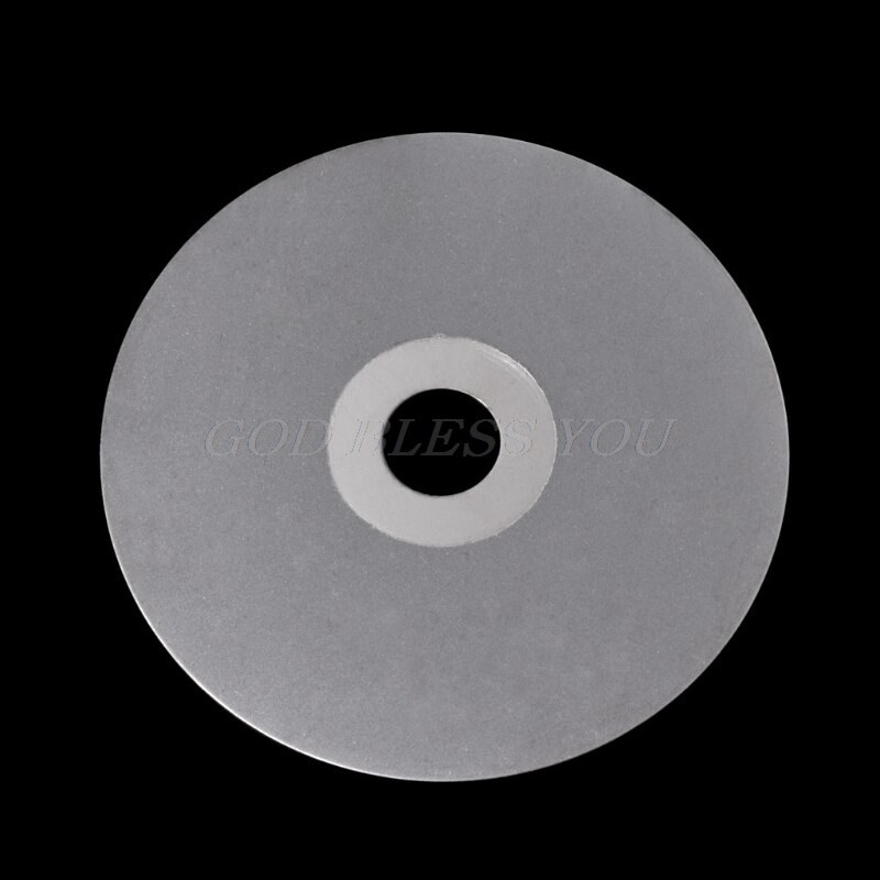 4" 100mm 80-2000# Diamond Coated Flat Lap Wheel Lapidary Polishing Grinding Disc