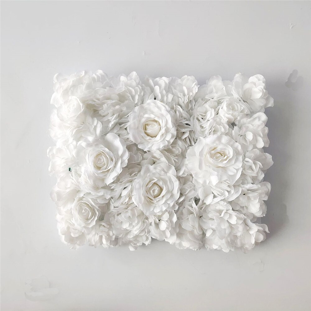 40*30cm Artificial Flower Wall Decor Wedding Backdrop Party Event Birthday Scene DIY Silk Rose Flowers: C7