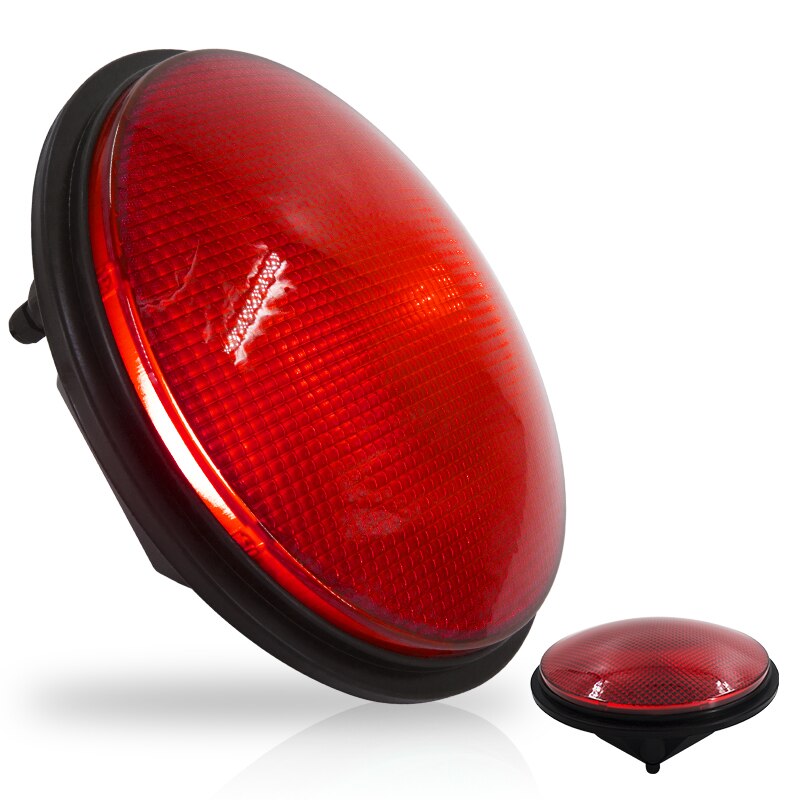 Diameter 300mm 12inch High Power Red Yellow Green Led Module Traffic Lights: Red 185V-250VAC