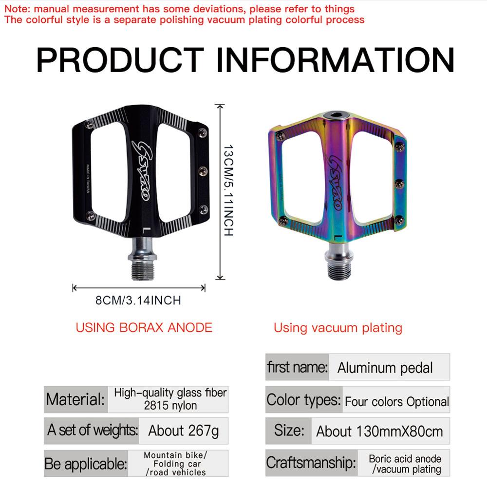 Promend Fiets Pedaal Quick Release Road Fiets Aluminium Pedaal Anti-Slip Ultralight Pedalen Lagers Pedale Fiets Accessoires