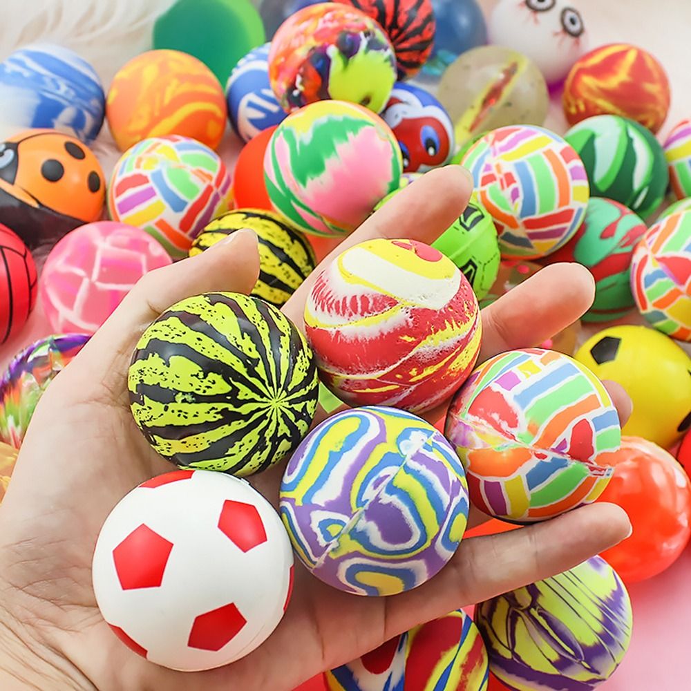 Luminous Outdoor Games Fun Family Activities Rubber Bouncing Ball Color Bouncing Ball Jumping Balls Children Ball