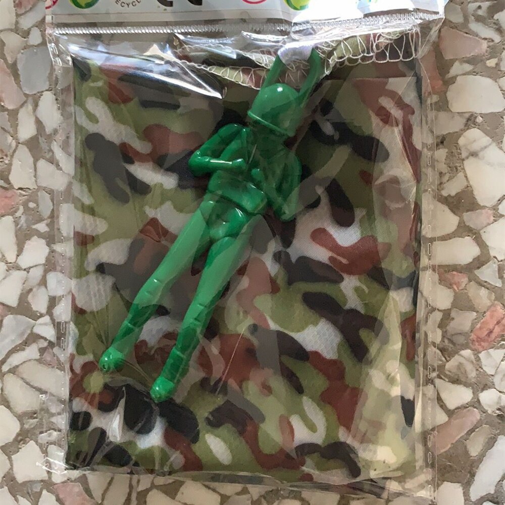 Hand Gooien Mini Soldaat Parachute Grappig Speelgoed Kid Outdoor Spel Educatief Speelgoed Fly Parachute Sport Voor Kinderen Speelgoed: Camouflage