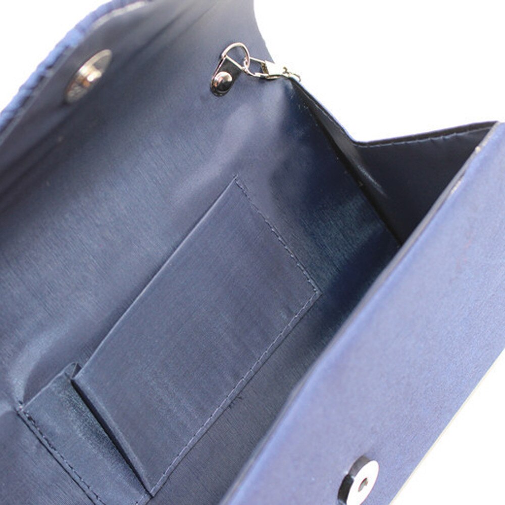 Signore Frizione Borsa da Sposa di Grandi Dimensioni da Sera in Raso diamante Del Partito di lungomare Busta Temperamento Selvaggio Popolare di Modo Fibbia cerniera lampo casuale