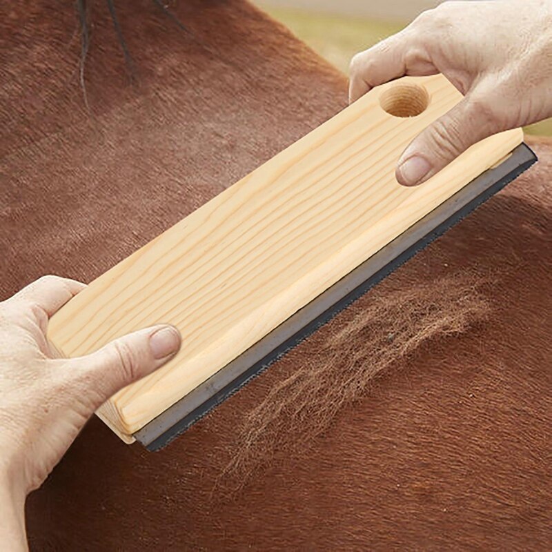 No More Brushes Horse Groomer Tool - Easy Cleaning & Shedding For Horses