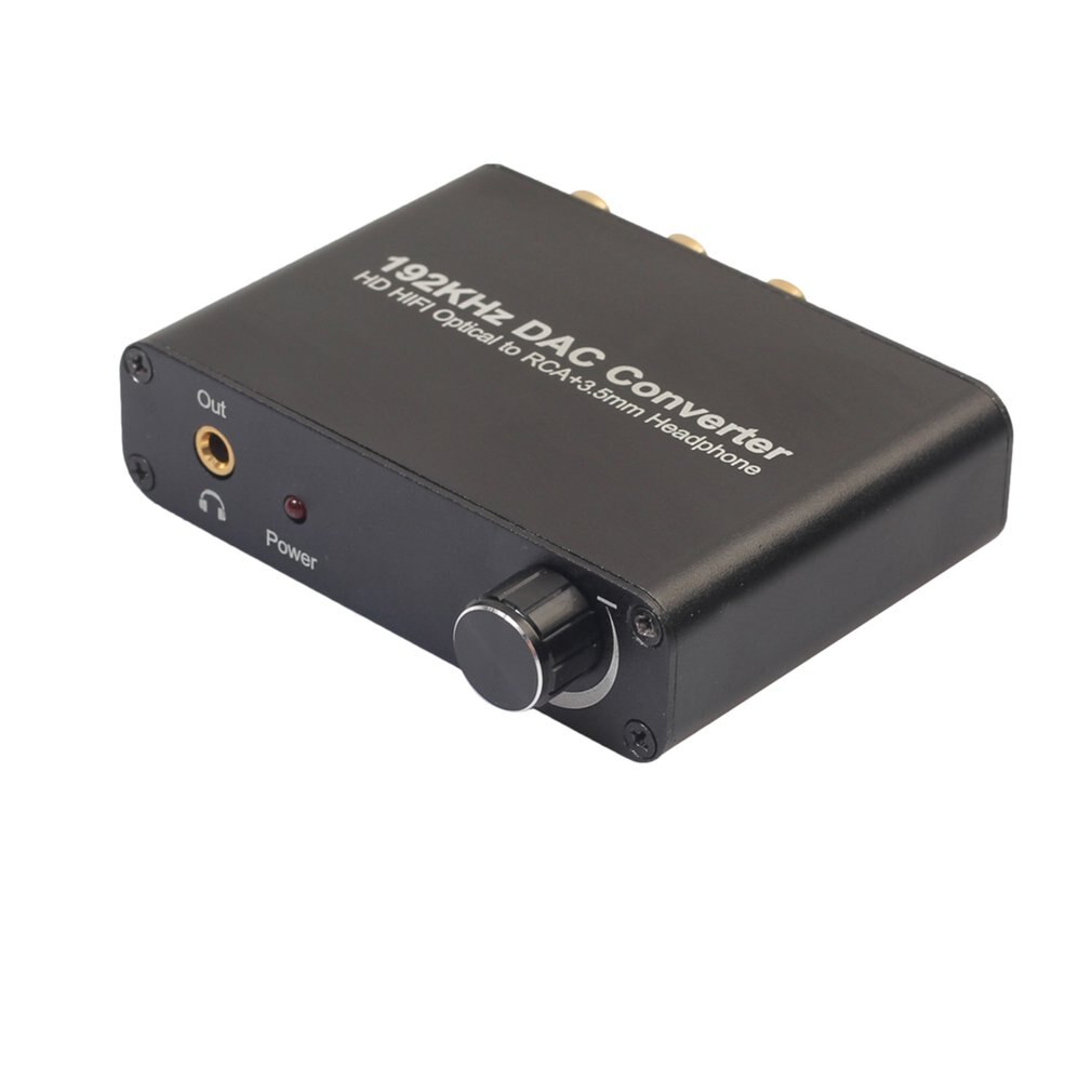 Digitaal Naar Analoog Converter Dac Digitale Spdif Toslink Naar Analoog Stereo Audio L/R Converter Adapter Voor PS3 Xbox dvd PS4