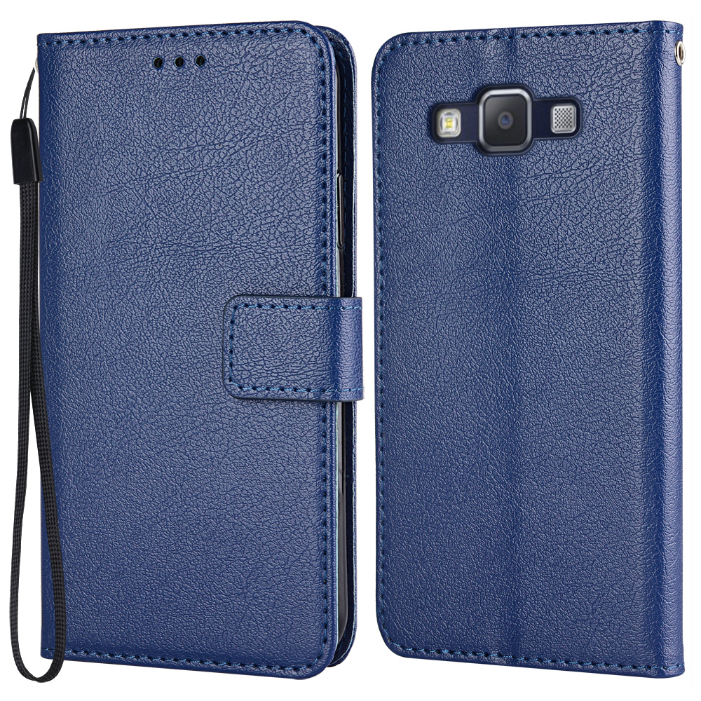 Wallet Case Voor Op Samsung Galaxy A5 A500 A500F SM-A500F Boek Leather Case Kaartsleuven Telefoon Tas Met Hand touw