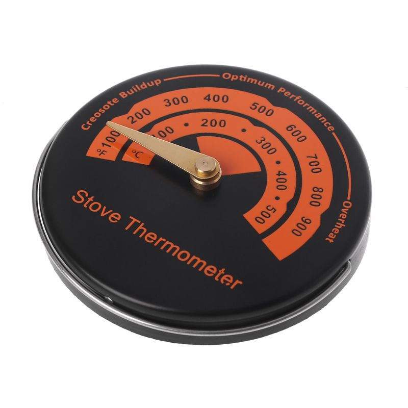 Thermometer for Heat Powered Stove Fan Log Wood Burner Eco Friendly Quiet Home Fireplace Fan Temperature measurement