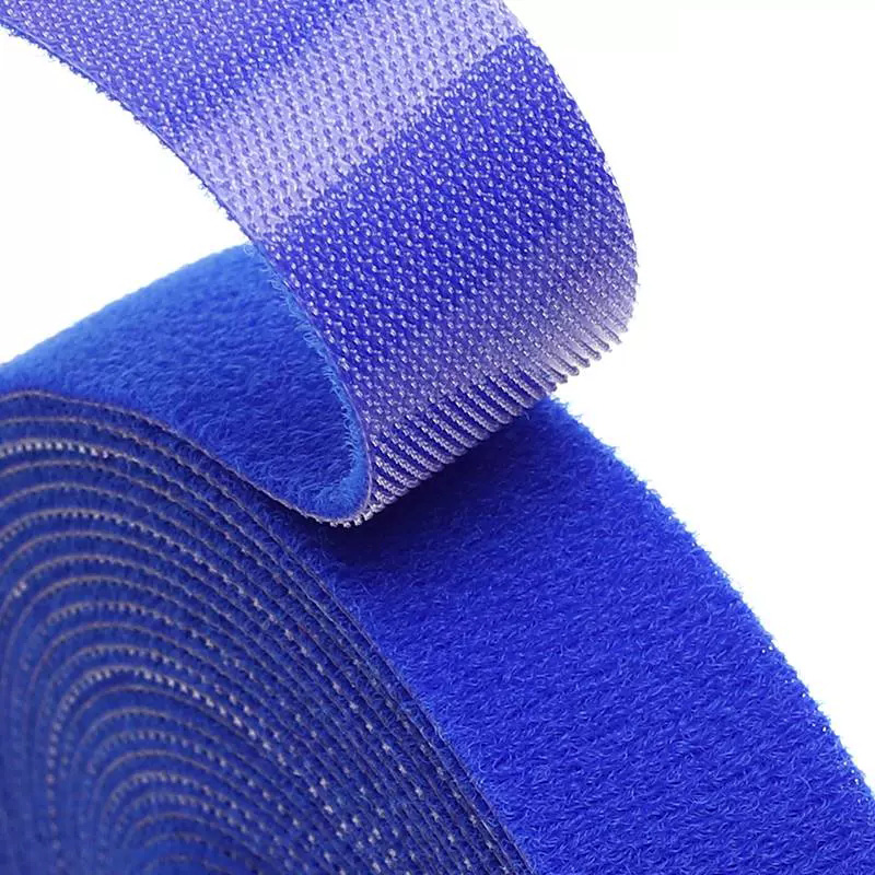 Kabelstropper, selvklæbende velcrobånd, nylonfastgørelsesbånd, krogstropper, ledningsorganisator, monteringsstrop til kabler