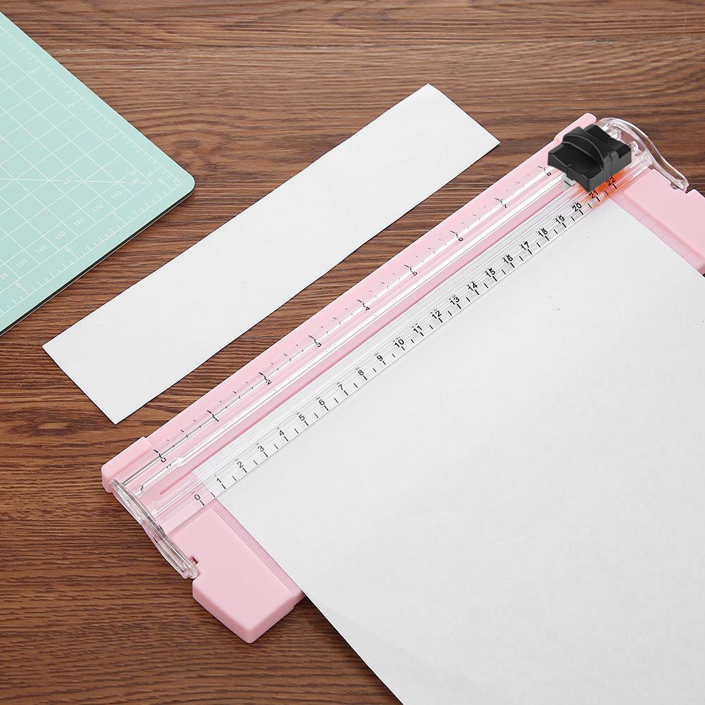 Paper Cutter Replacement Blade Plastic A4 Paper Trimmer Practical Hand Tools DIY Scrapbook Cutter Cutting Gadget