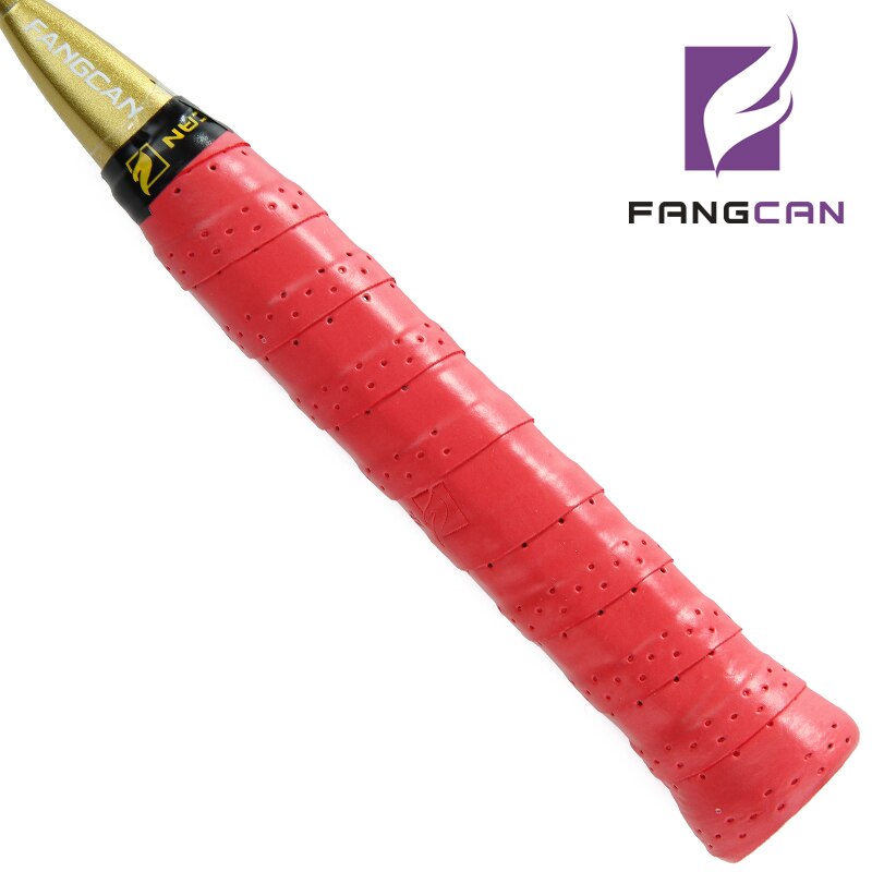 1 pc fangcan FCOG-09 apertos do plutônio suor banda antiderrapante sutura filme overgrip para raquete de tênis raquete de badminton 7 cores disponíveis