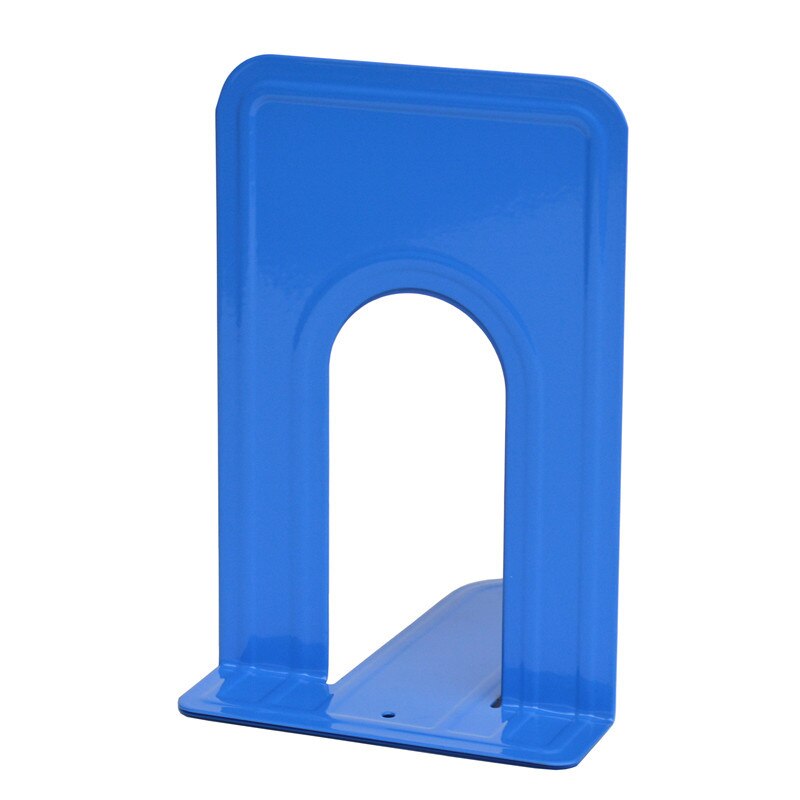 2 Pcs Metal Bookends, Bookend Supports, Heavy Duty Book Ends, Nonskid Bookends For Shelves, Office And Home