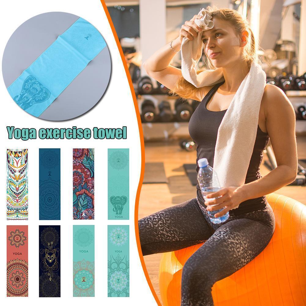 30*100cm Yoga Exercise Towel Quick Dry Yoga Studio Travel Cover Towel Yoga Towels Sports Non-slip Fitness Quick-drying