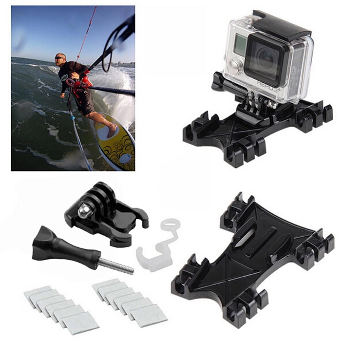 Kite Surfen Wakeboard Kits Kite Mount + Anti Fog Inserts voor Gopro Hero 6 5 4 3 + 3 SJCAM xiaomi Yi Action Camera