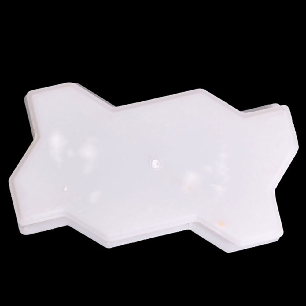 Molde de ladrillo de plástico con forma de onda para jardín, molde de pavimento para caminar, bricolaje, molde de ladrillo de cemento, 2 uds.