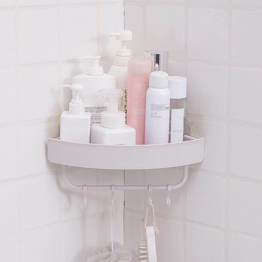 Portable Bathroom Storage Rack Draining Space Storage Storage Saving For Home Plastic Separable Rack Box U9K7: H