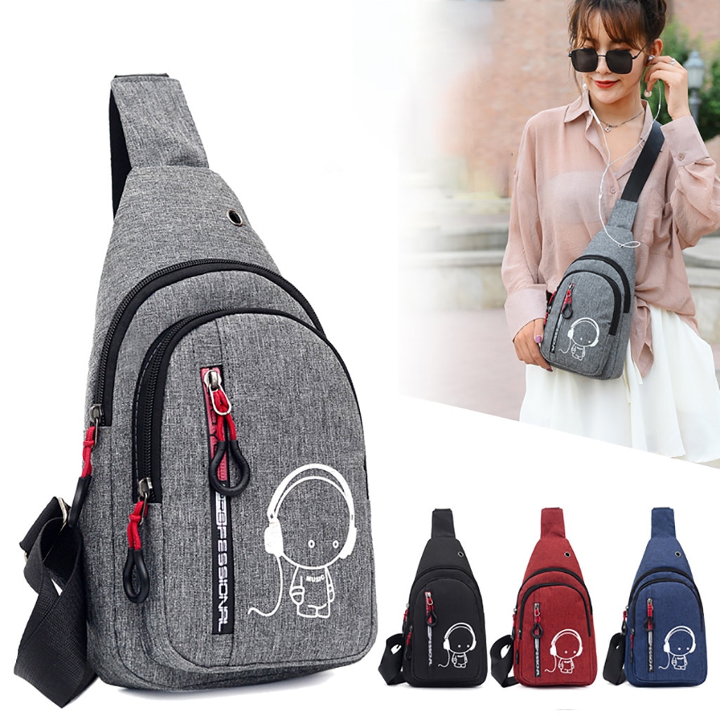 Bolso pequeño bandolera de para mujer, bolso gris, negro, azul, a la , con un hombro, a cuadros, bolso para el pecho, bolsa con cremallera para teléfono móvil, paquetes riñoner