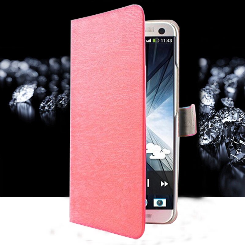 Prestigio Wize Q3 PSP 3471 Case Voor Prestigio Wize Q3 Cover Wallet Pu Lederen Tas Telefoon Gevallen voor Prestigio Wize q3 PSP3471DUO: Pink