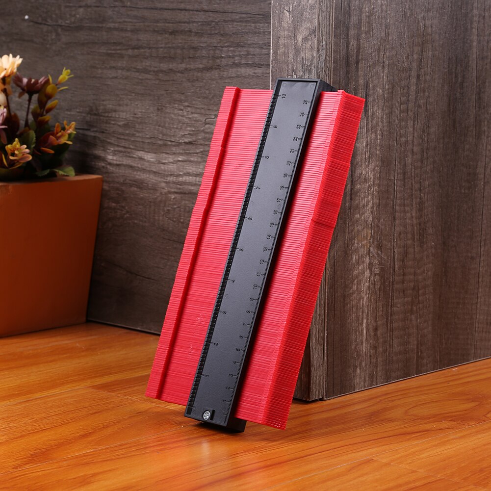 Tiling Skirting Laminate Profile Template 10/5 inch Widened Profile Contour Gauge Woodworking Gadget Depth Measurement