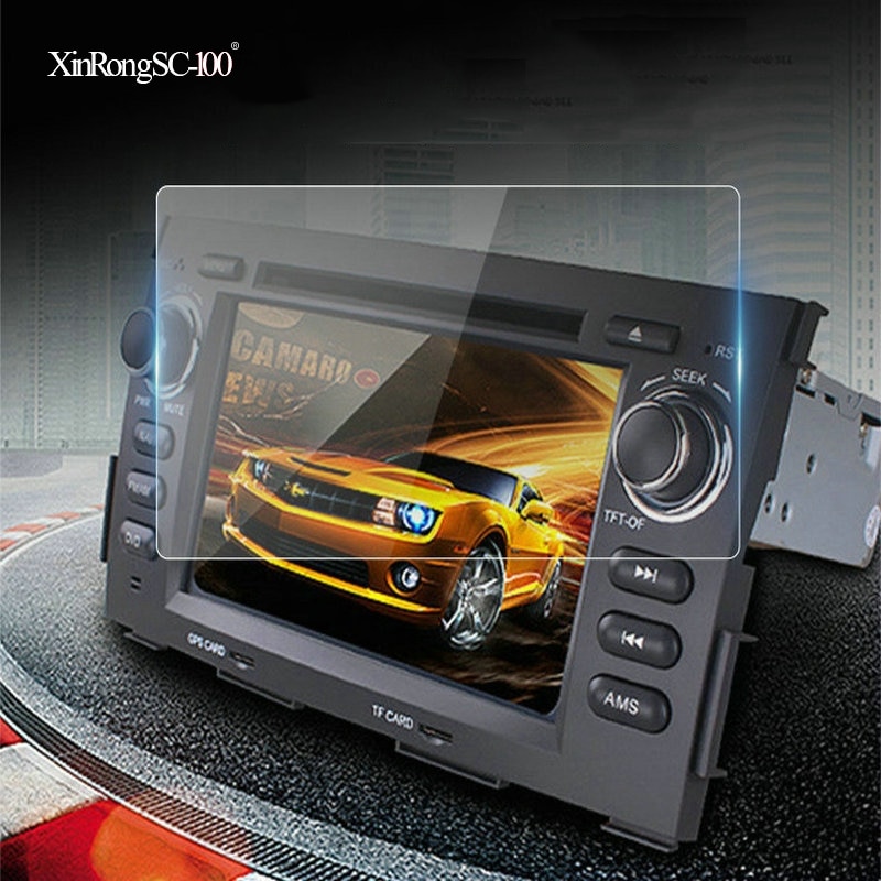 176*99MM Gehard Glas Screen Protector Film Voor Isudar Car Multimedia player GPS 2 Din Autoradio 8 inch radio dvd automotivo