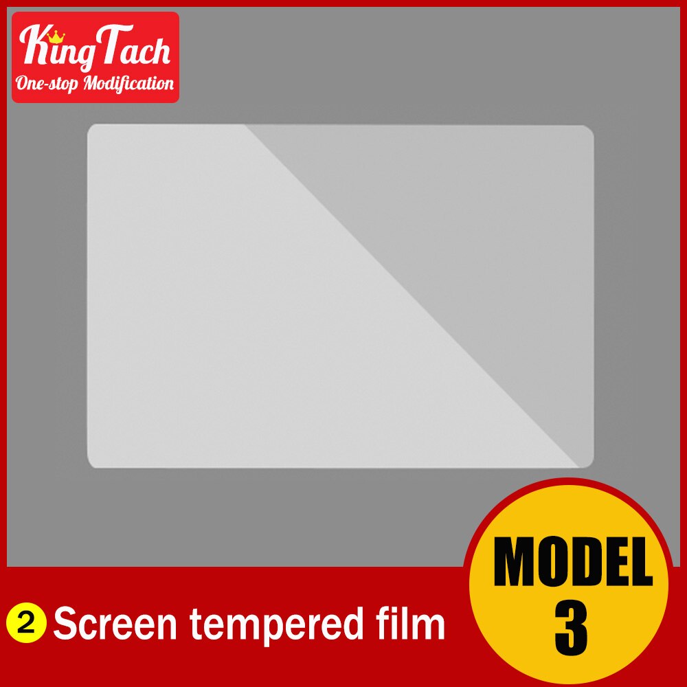 Protective Film For TESLA MODEL 3 Central Control Panel/Switch/Screen Tempered/Door Handle Pedal Pillar/Rearview Lens/Headlight: Screen tempered film