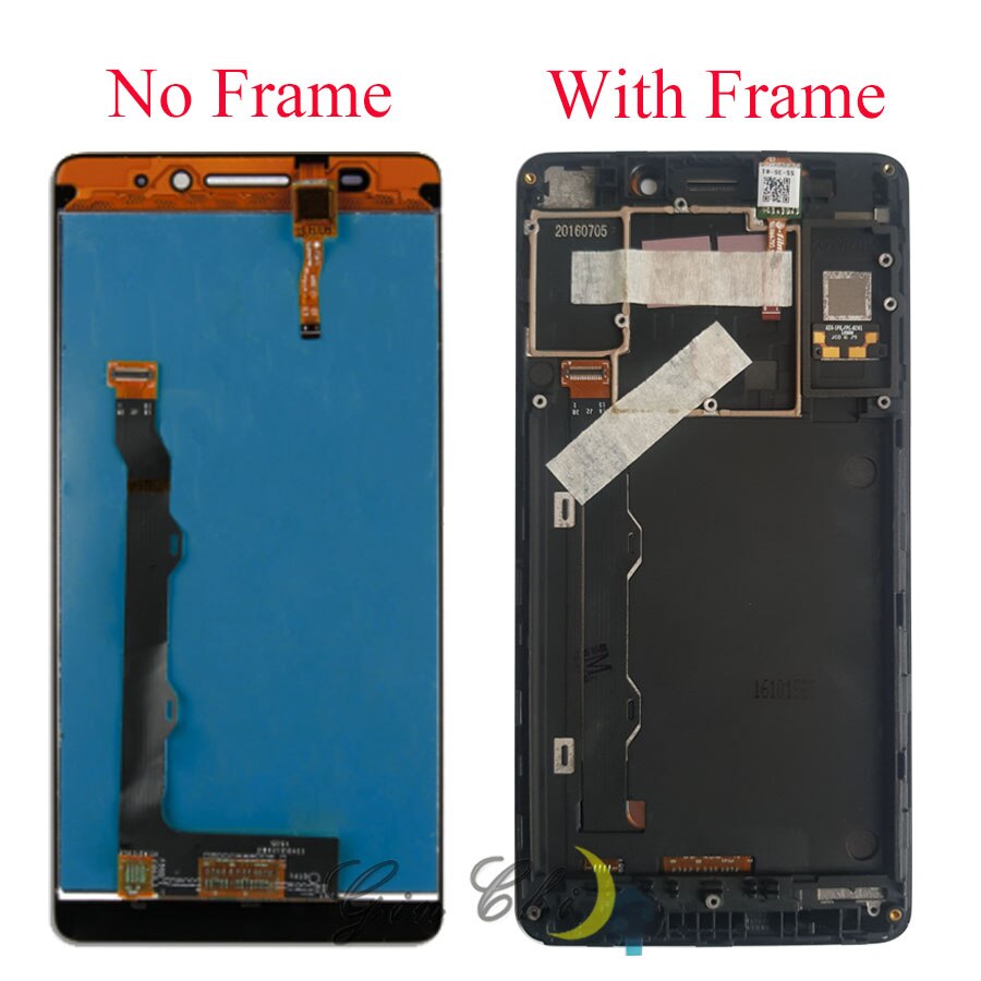 NEUE Original Lenovo A7000 LCD Anzeige Touchscreen Digitizer Lenovo K50 LCD Mit Rahmen K50-T5 K3 Hinweis Anzeige Ersatz Teile