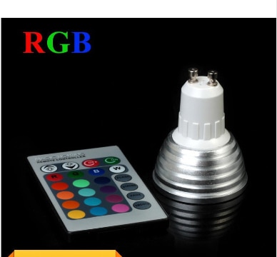 3 W RGB LED Spot GU10 E27//E14/MR16 16 kleur Hoge Tech LED Lamp spotlicht + ir-afstandsbediening