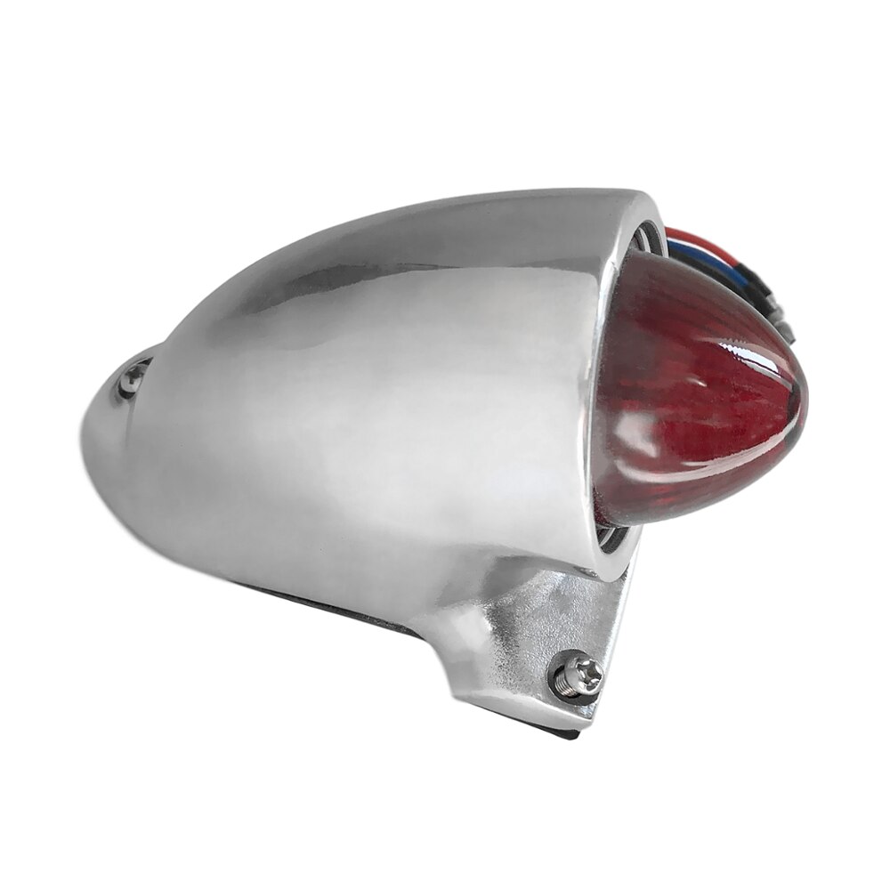 Feu arrière de moto rétro Sparto, feu de stop pour Chopper robuste, Bobber