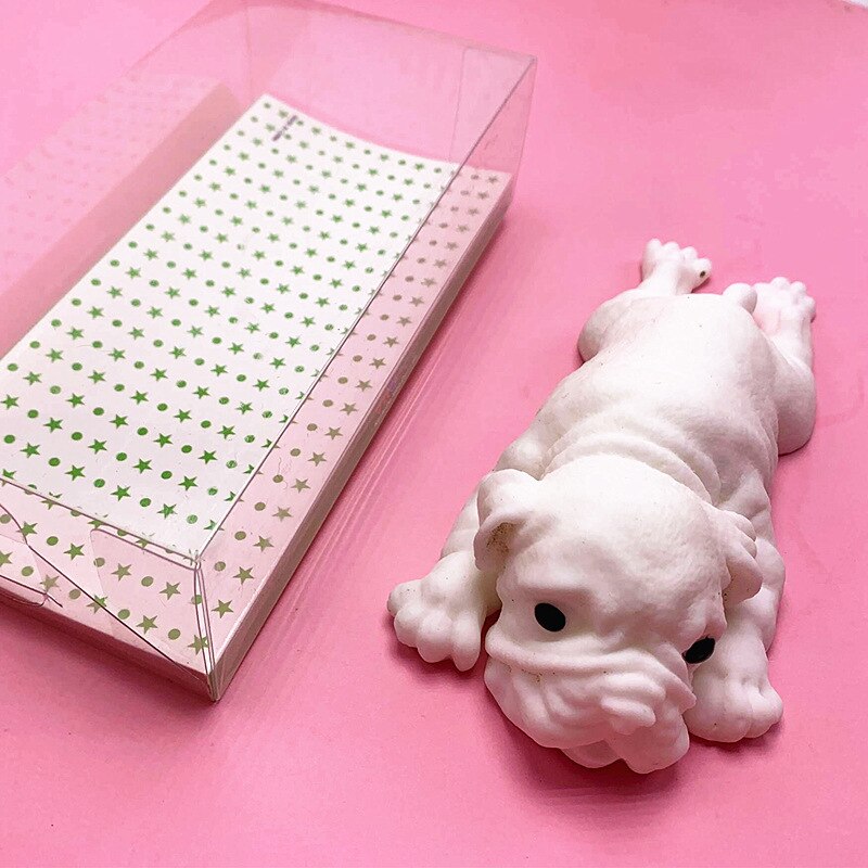 Fidget toys Anti-stress Pop It Cute Puppy Soft Toy Pug Healing Fun Kawaii Stress Reliever Toys: F3