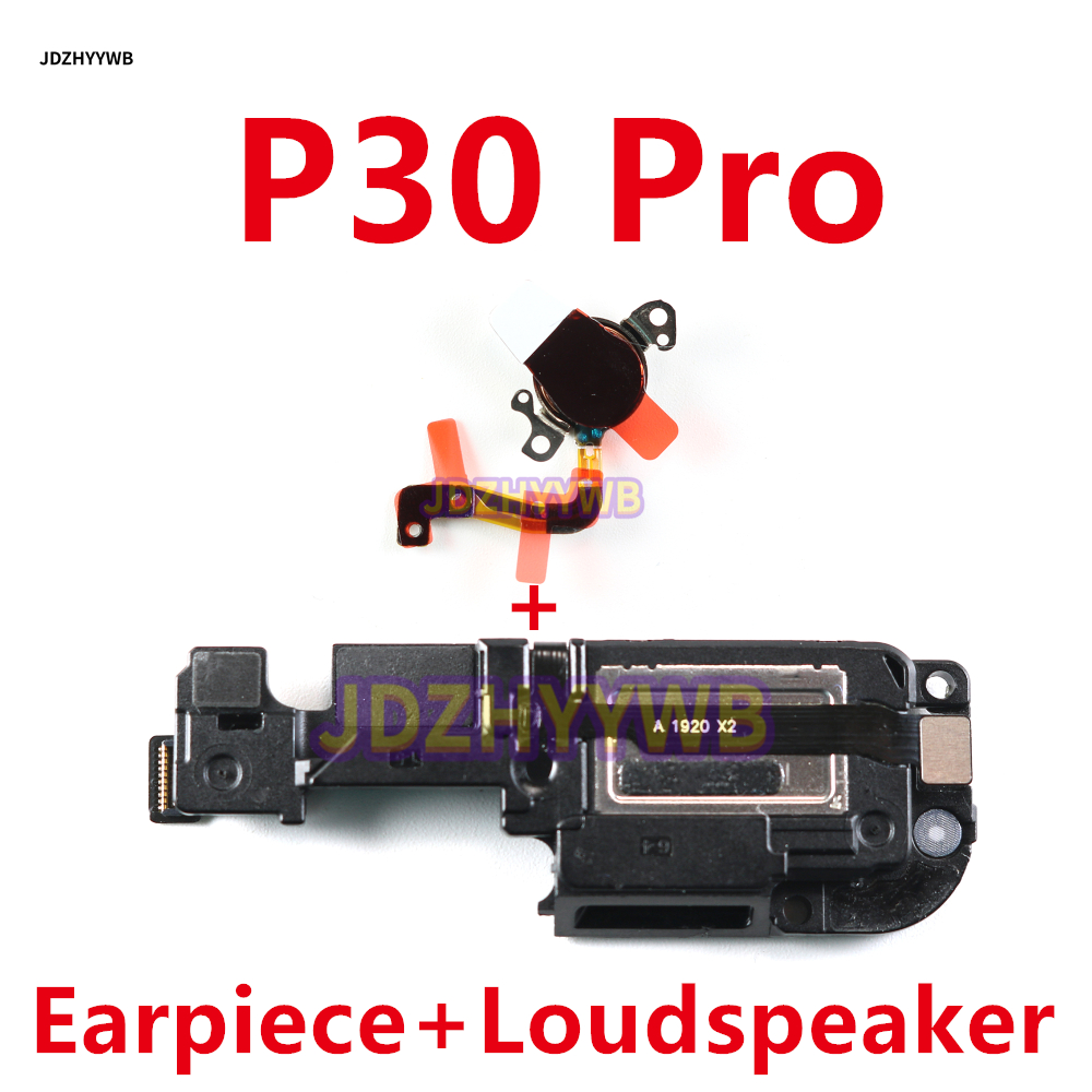 Pour Huawei P30 Pro P30Pro écouteur haut-parleur pièce de rechange haut-parleur inférieur anneau de sonnerie: Argent