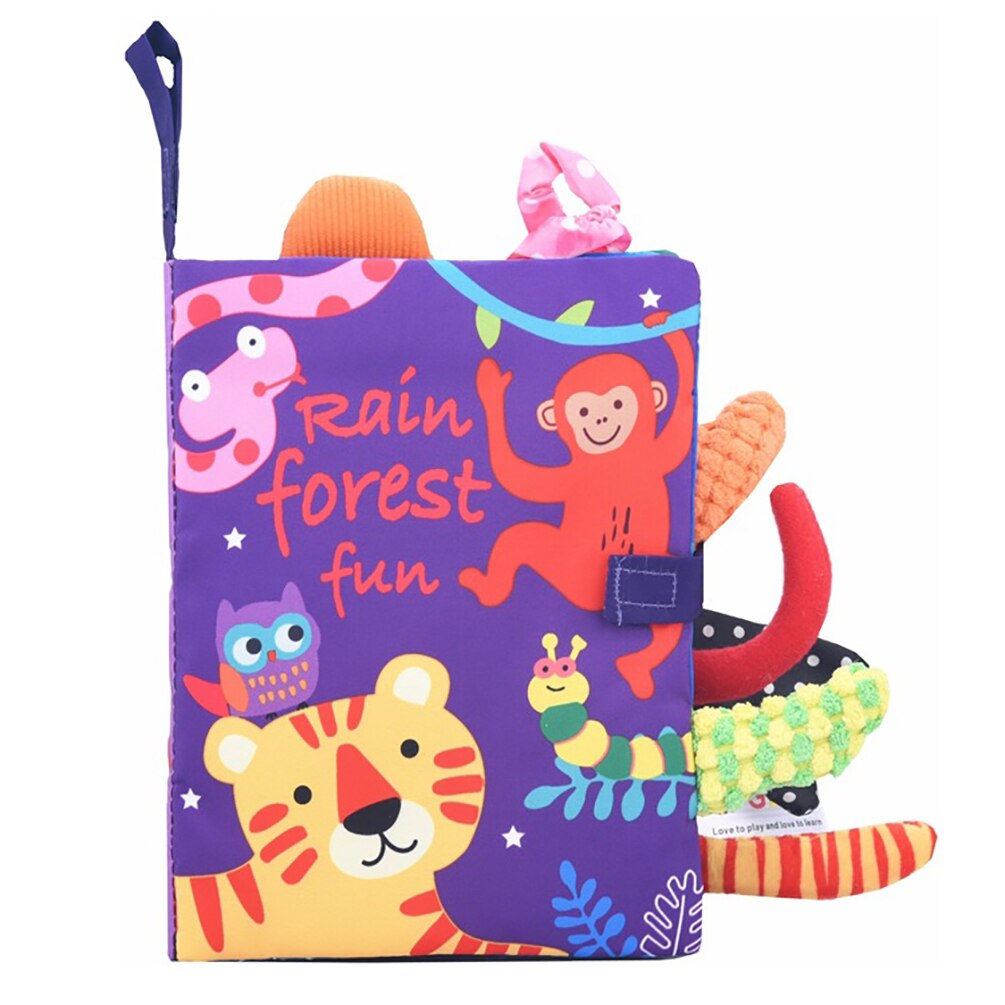 Libros de fieltro para bebé de 0 a 12 meses, libro de tela suave Visual para actividades de aprendizaje temprano, juguetes educativos de fieltro en blanco y negro para chico: 4